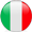 pulsante lingua italiana